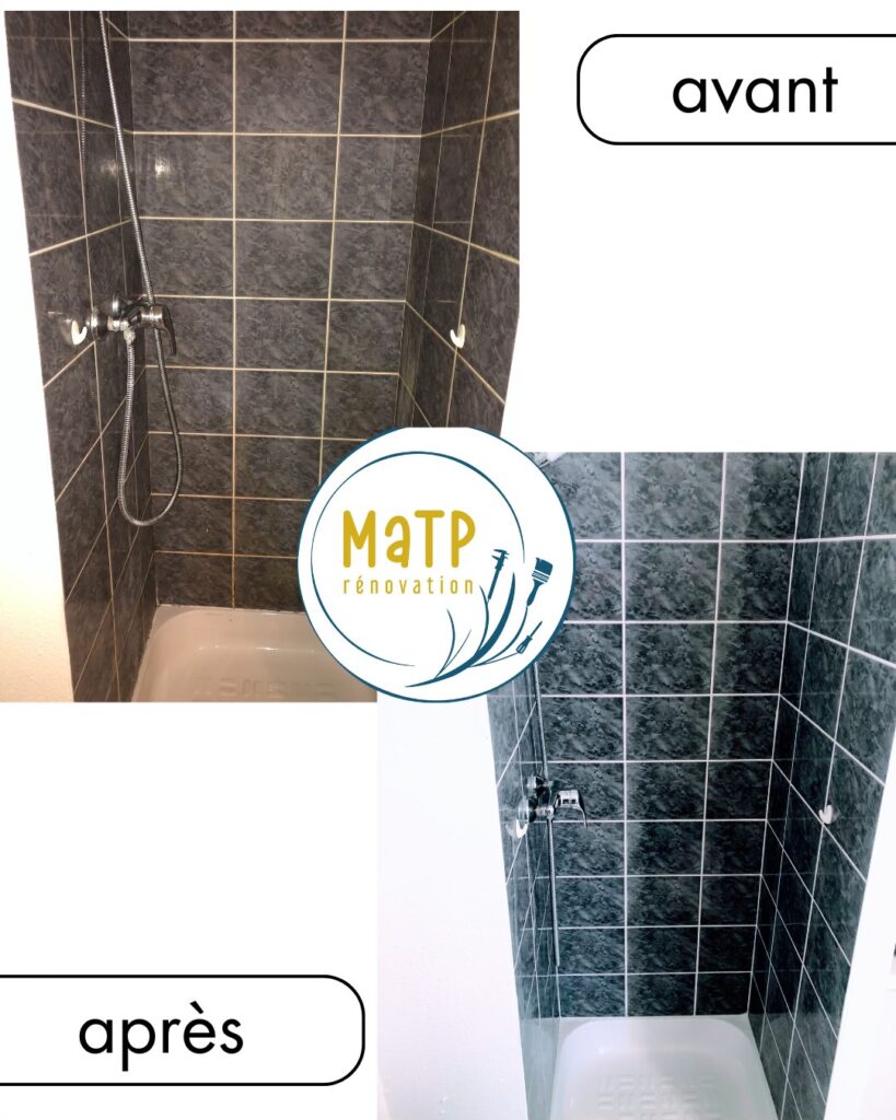 Réfection des joints de faïence